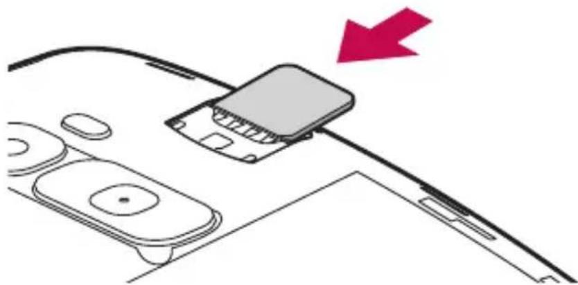 LG H955 - Installazione della scheda SIM o USIM - 2