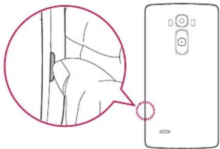 LG H955 - Nameščanje kartice SIM ali USIM - 1