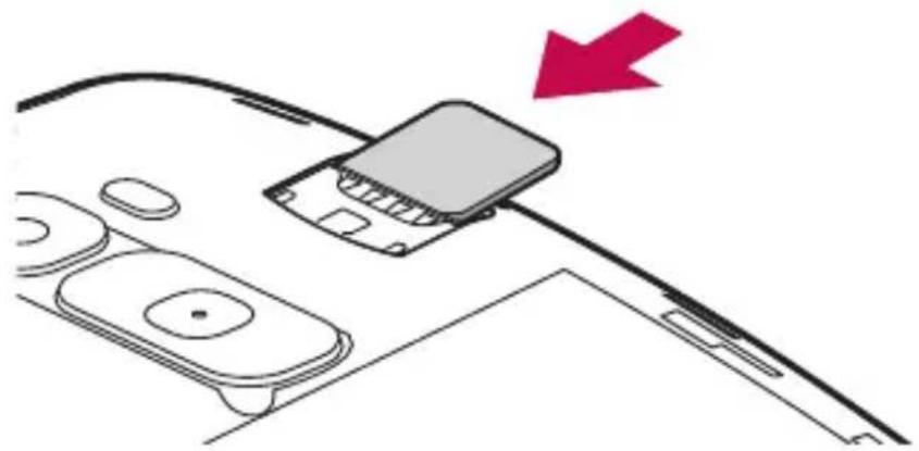 LG H955 - Einsetzen der SIM- oder USIM-Karte - 2