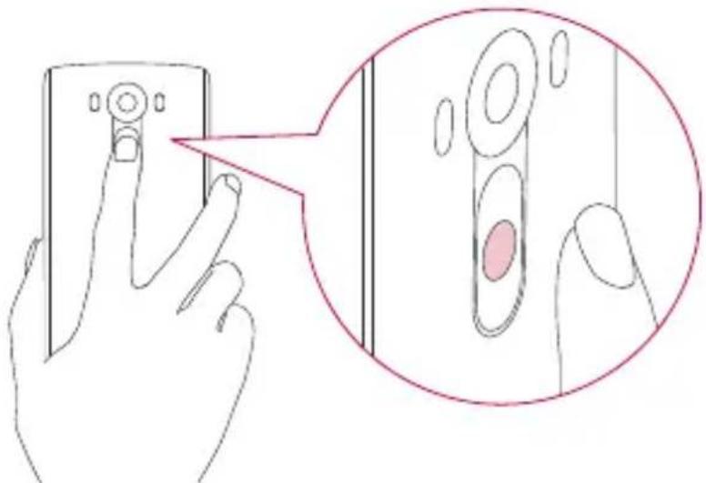 LG H960A - Enregistrement de votre empreinte digitale - 1