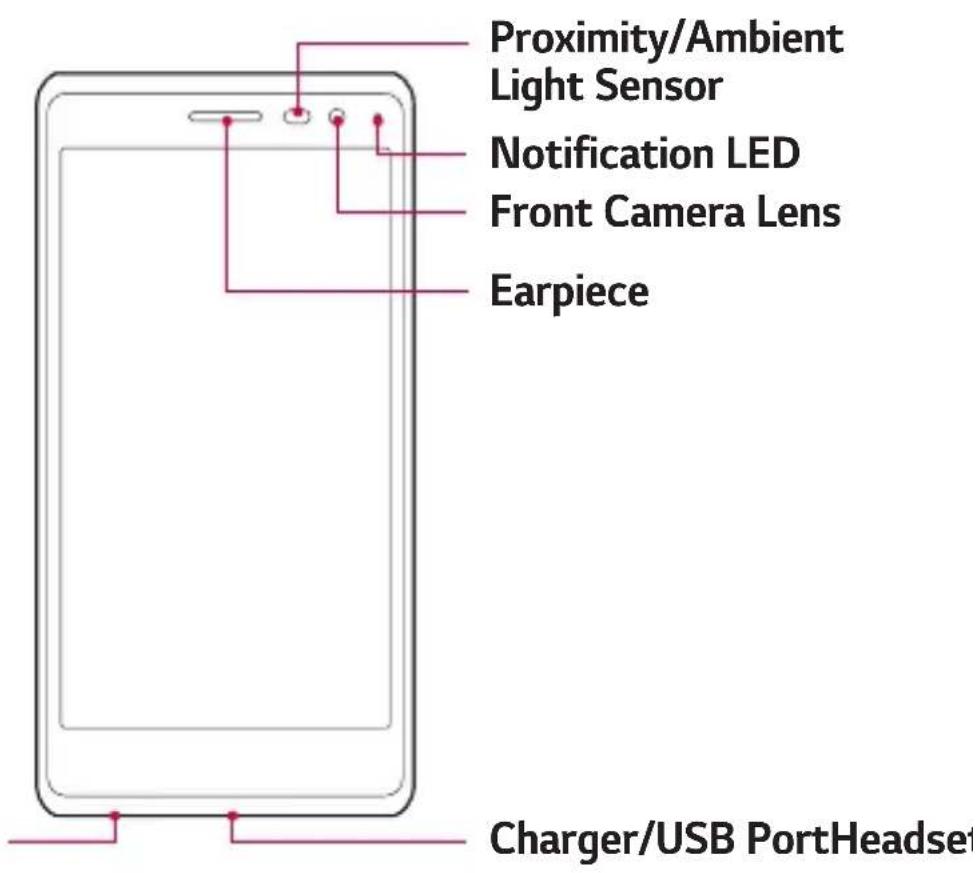 LG H650E - Phone layout - 1