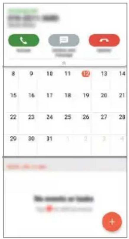LG H930 - Verifica di una chiamata in arrivo durante l'utilizzo di un'app - 1