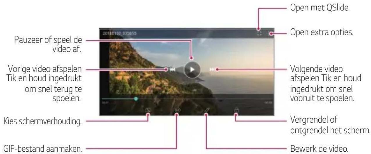 LG H930 - Een video afspelen - 1