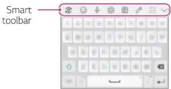 LG H930 - Using the Smart toolbar - 1