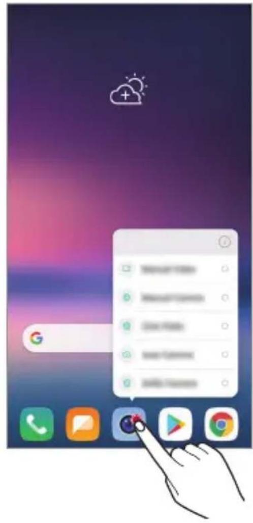 LG H930 - App Snelkoppelingen - 1