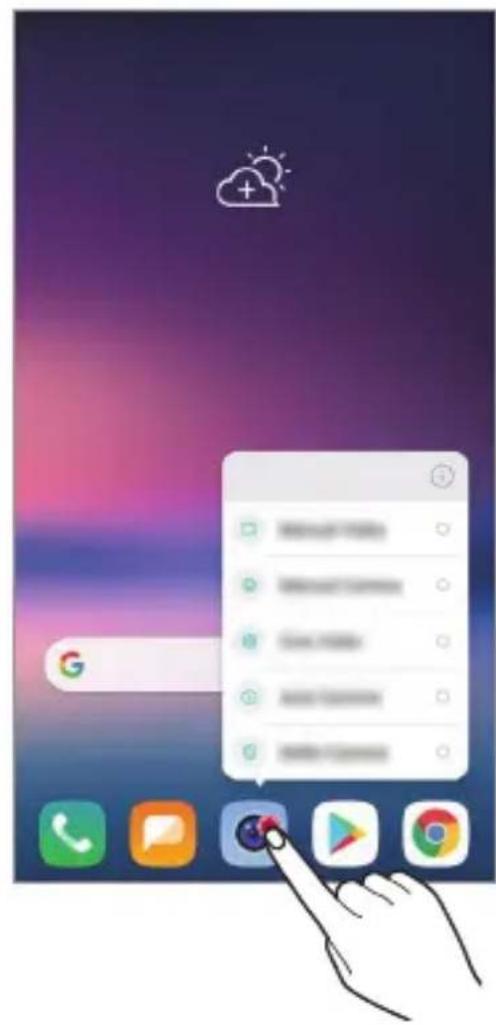 LG H930 - Scorciatoie applicazioni - 1
