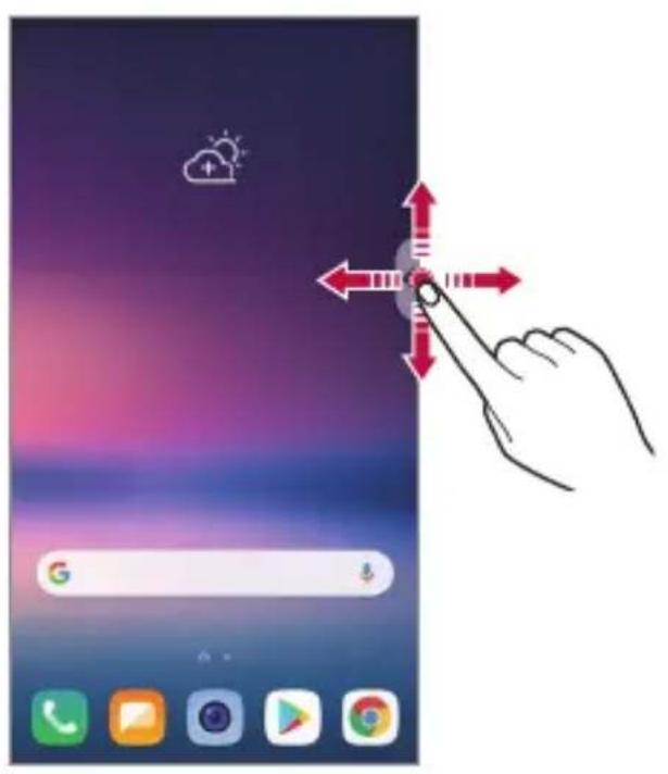 LG H930 - Moving the Floating Bar position - 1
