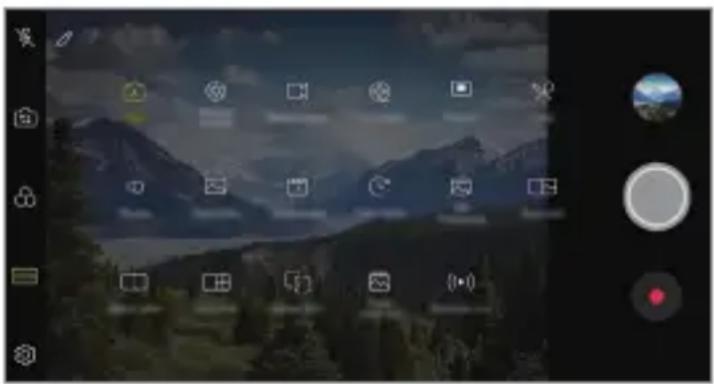 LG H930 - Changement du mode appareil photo - 1