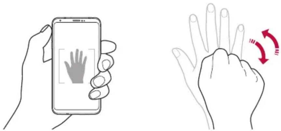 LG H930 - Scatto tramite gesto della mano - 1