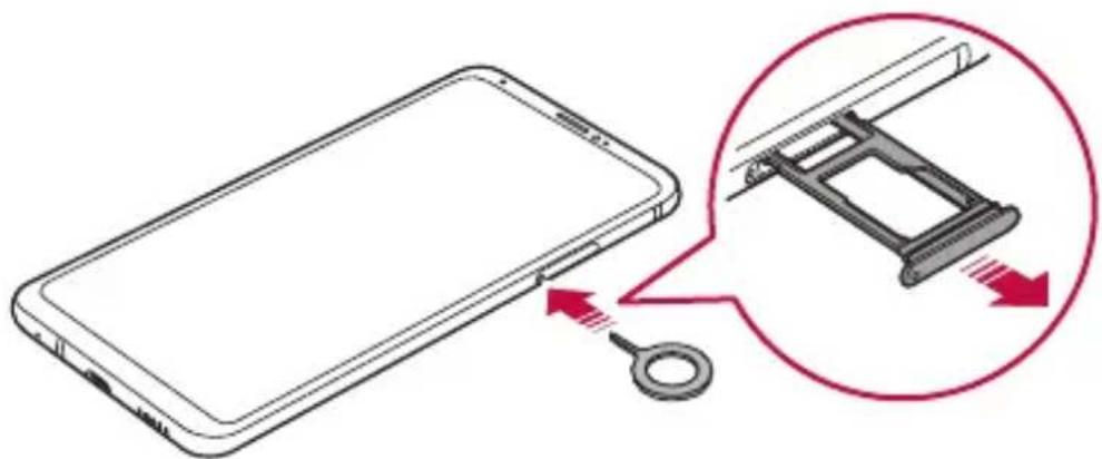 LG H930 - Installazione della carta SIM e della scheda di memoria - 2