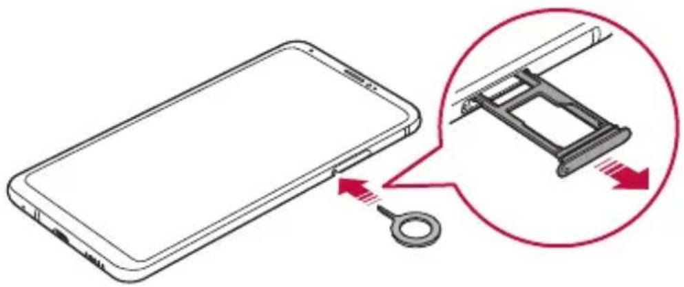 LG H930 - SIM-Karte und Speicherkarte einlegen - 2
