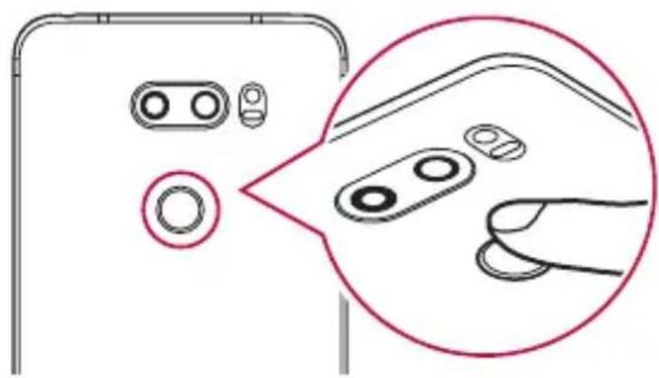 LG H930 - Enregistrement des empreintes digitales - 3
