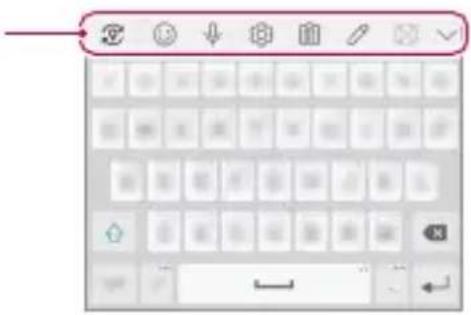 LG H930 - Utilisation de la barre d'outils Smart - 1