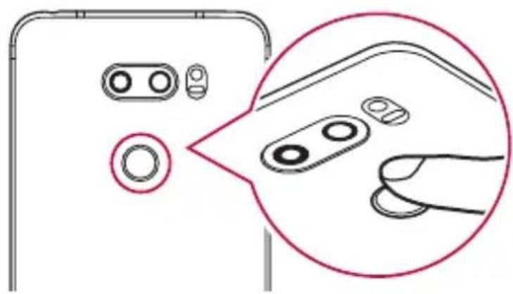 LG H930 - Registrazione delle impronte digitali - 3