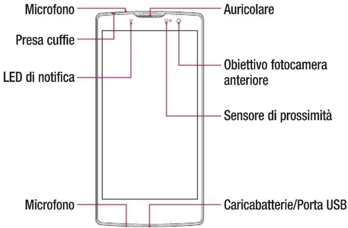 LG H525N - Layout del Telefono - 1