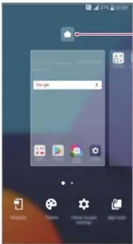 LG H870 - Editing the Home screen - 1