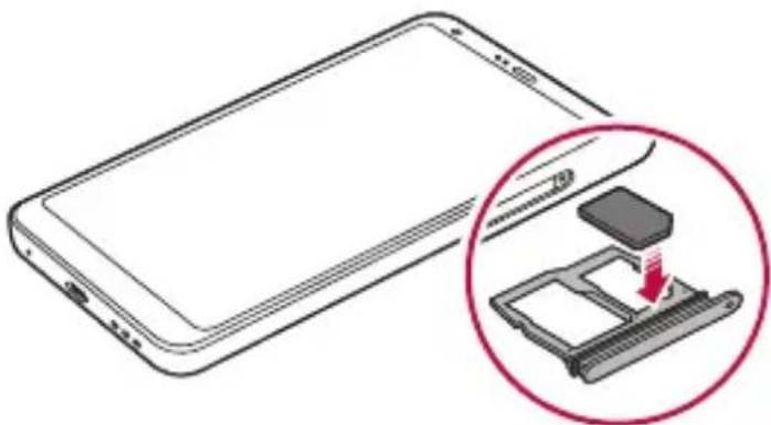 LG H870 - Wkładanie karty SIM - 5