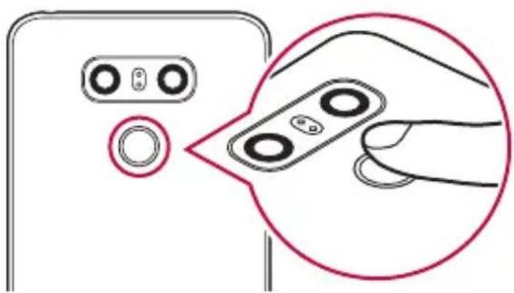 LG H870 - Rejestrowanie odcisków palców - 3