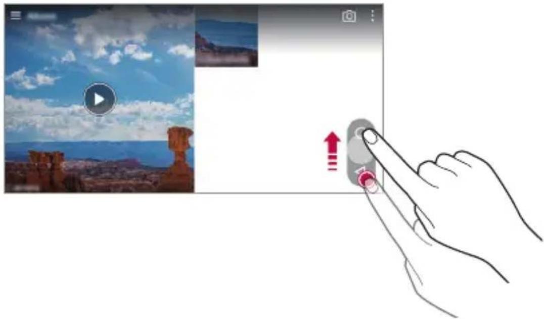 LG H870 - Floating button - 1