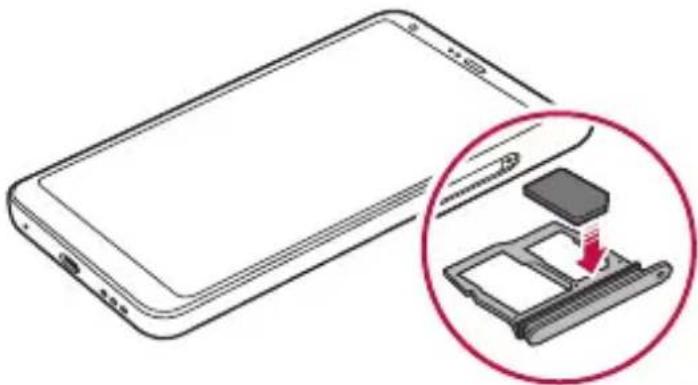 LG H870 - Installing the SIM card - 5