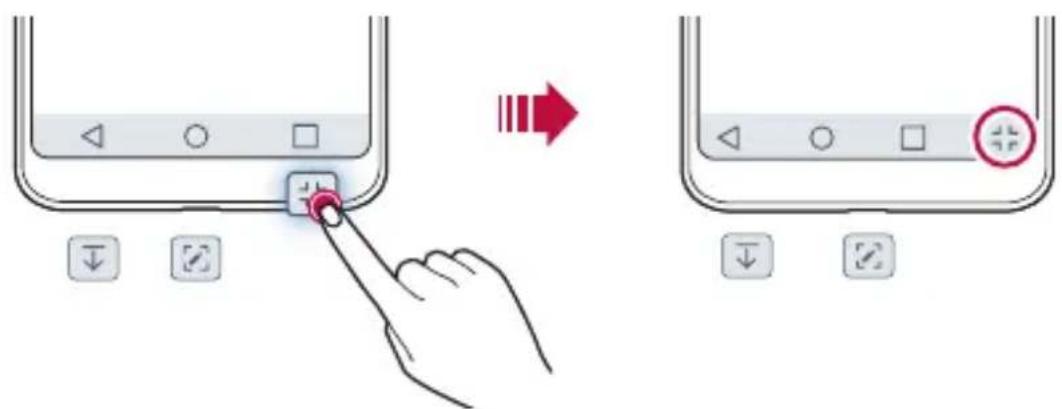 LG H870 - Editarea butoanelor tactile din meniul Acasă - 1