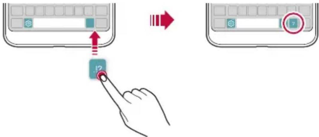 LG H870 - Modification de la disposition du clavier QWERTY - 1