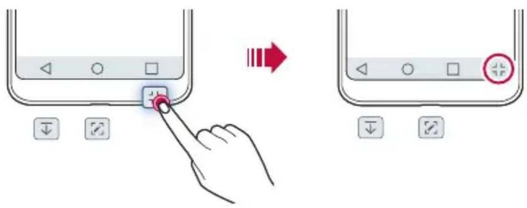 LG H870 - Editing the Home touch buttons - 1