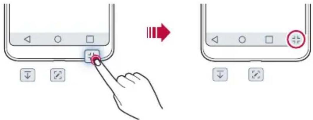 LG H870 - Modification des touches tactiles de l'écran d'accueil - 1