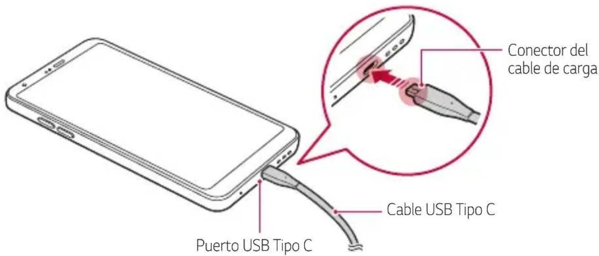 LG H870 - Carga de la batería - 1