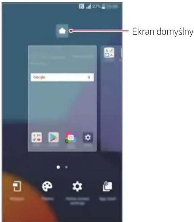 LG H870 - Edytowanie ekranu głównego - 1