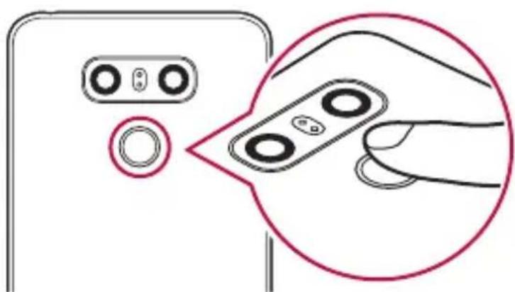 LG H870 - Registrácia odtlačkov prsta - 2