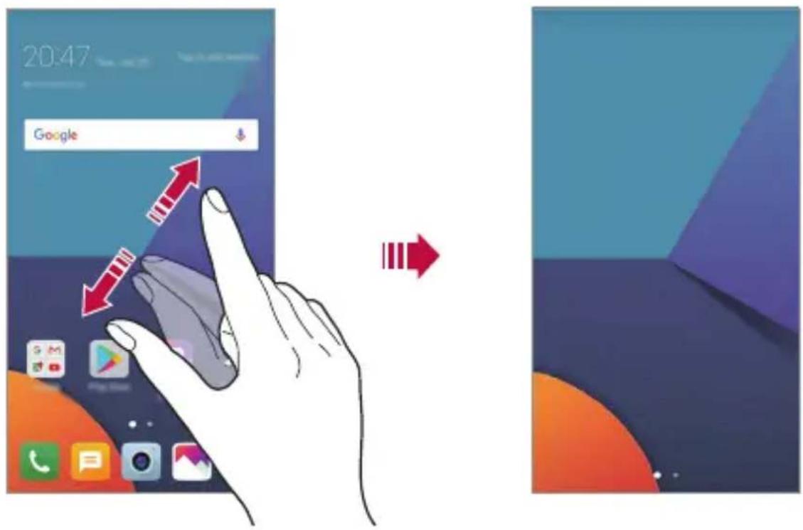 LG H870 - Visualización del tema de fondo - 1