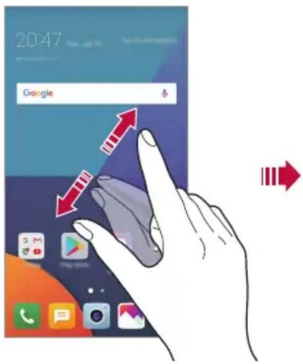 LG H870 - Vizualizarea temei de fundal - 2