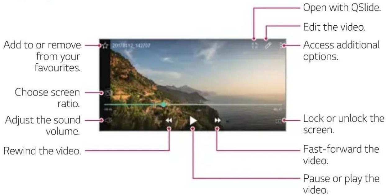 LG H870 - Playing a video - 1