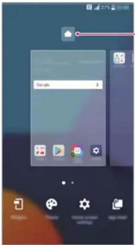 LG H870 - Edición de la pantalla inicio - 1