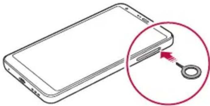 LG H870 - Installing the SIM card - 3
