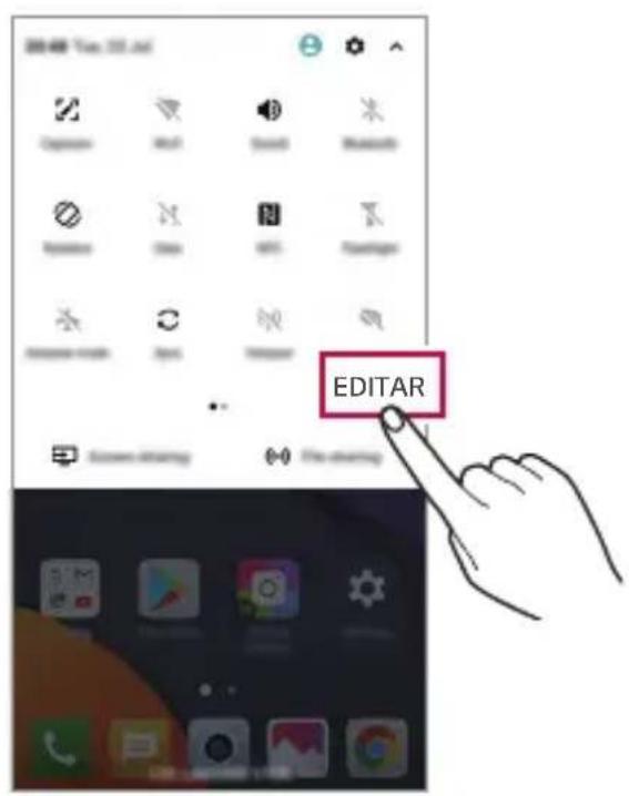 LG H870 - Panel de notificaciones - 2
