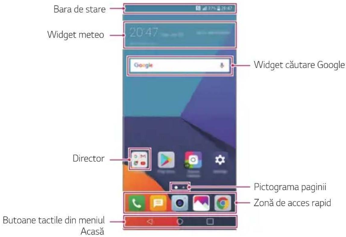 LG H870 - Aspectul ecranului de pornire - 1