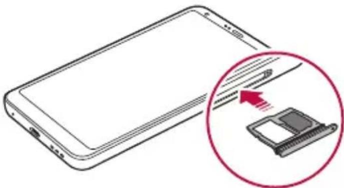 LG H870 - Installing the SIM card - 6