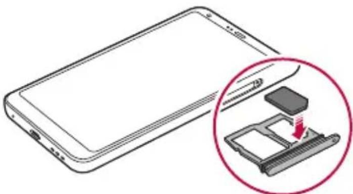LG H870 - Vloženie karty SIM - 3