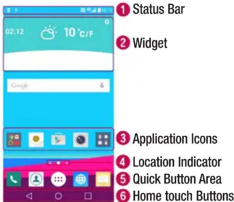 LG H815 - Home screen - 1