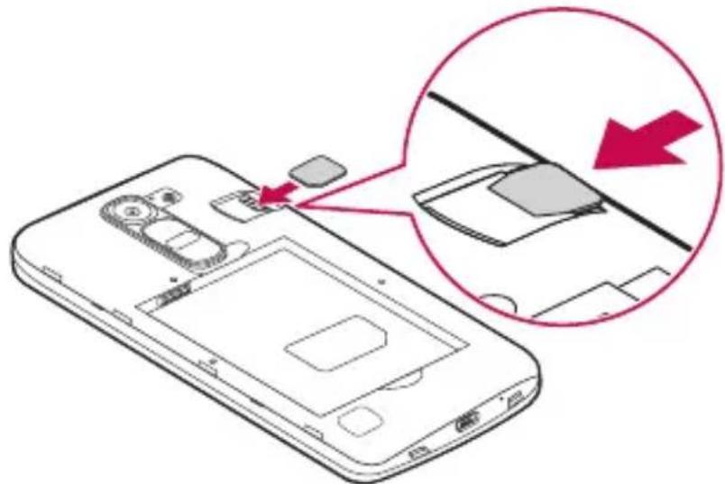 LG H500F - Installazione della scheda SIM o USIM e della batteria - 2
