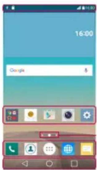 LG H500F - Osnovni zaslon - 1