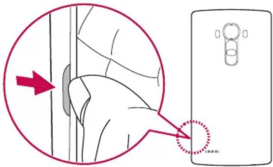 LG H818P - Installation de la carte SIM ou USIM et de la batterie - 1