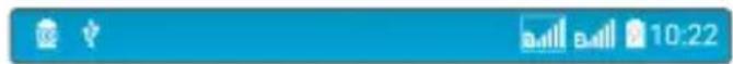 LG H818P - Indicator icons on the Status Bar - 1