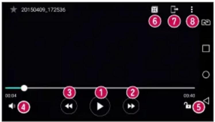 LG H818P - Options vidéo - 1