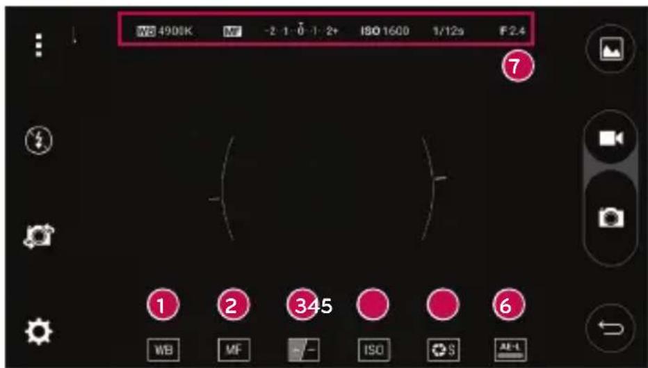 LG H735 - Manueller Modus im Sucher - 1