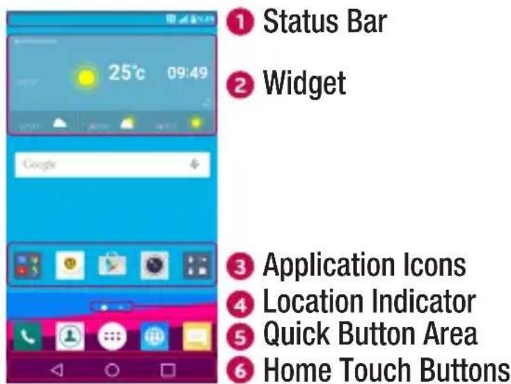 LG H735 - Home screen - 1