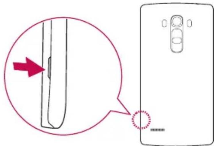 LG H735 - Installazione della sched a SIM o USIM e della batteria - 1