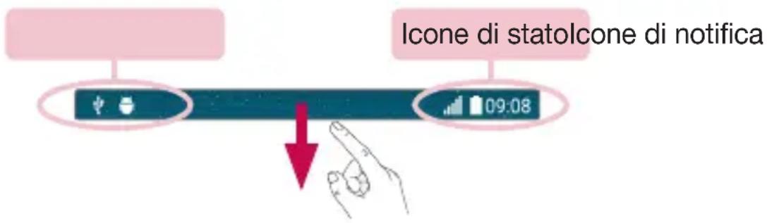 LG H420 - Area delle notifiche - 1